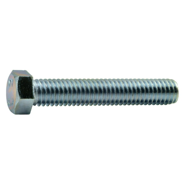 Midwest Fastener 7/16"-14 Hex Head Tap Bolt, Zinc Plated Steel, 2-1/2 in L, 6 PK 39763 - main